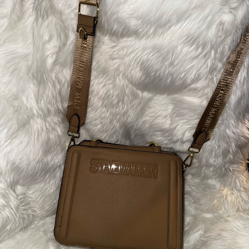 Steve Madden Brown Crossbody Bag